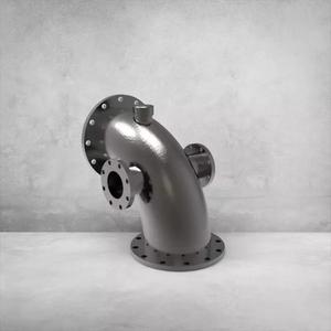 Elbow with Flanges