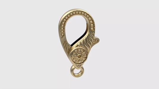 Elegant Beaded Closure Lock JDBCo