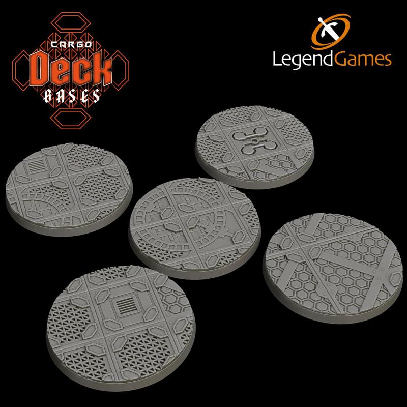 60mm Round Cargo Deck Sci-Fi bases