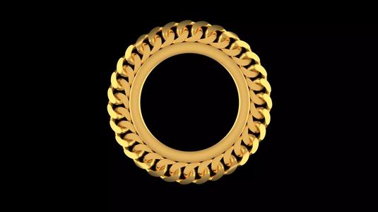 soverign bezel cuban chain