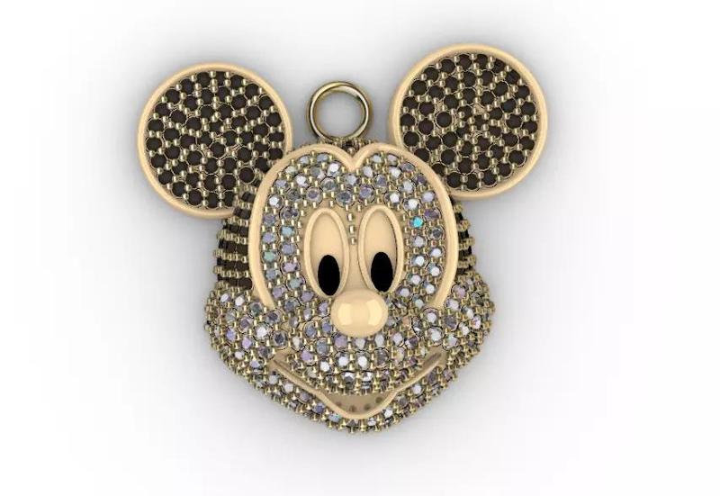 dijes- Colgante mickey mouse dibujo animado -v-
