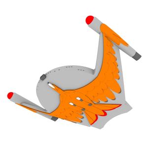 Romulan Vas'Hatham Bird of Prey (2024 Redux)