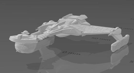 STO - Klingon - Kelvin Timeline D7-class Heavy Destroyer