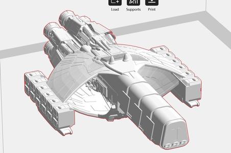 Romulan prison ship
