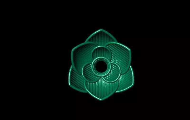 3D Flower Petals Model