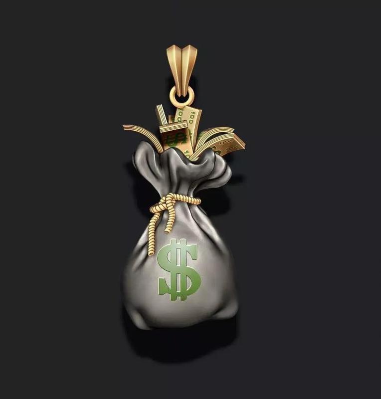Money Bag pendant