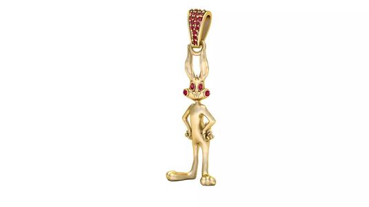 RABBIT GOLD PENDANT