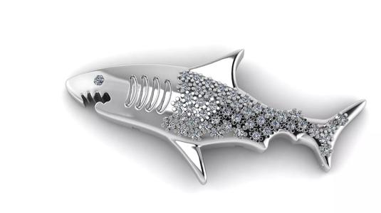 shark  3D model