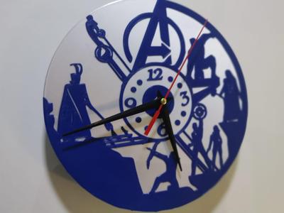 Avengers Clock 1