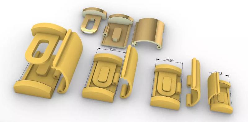 chain clasp  Broche para cadena   brooch clip