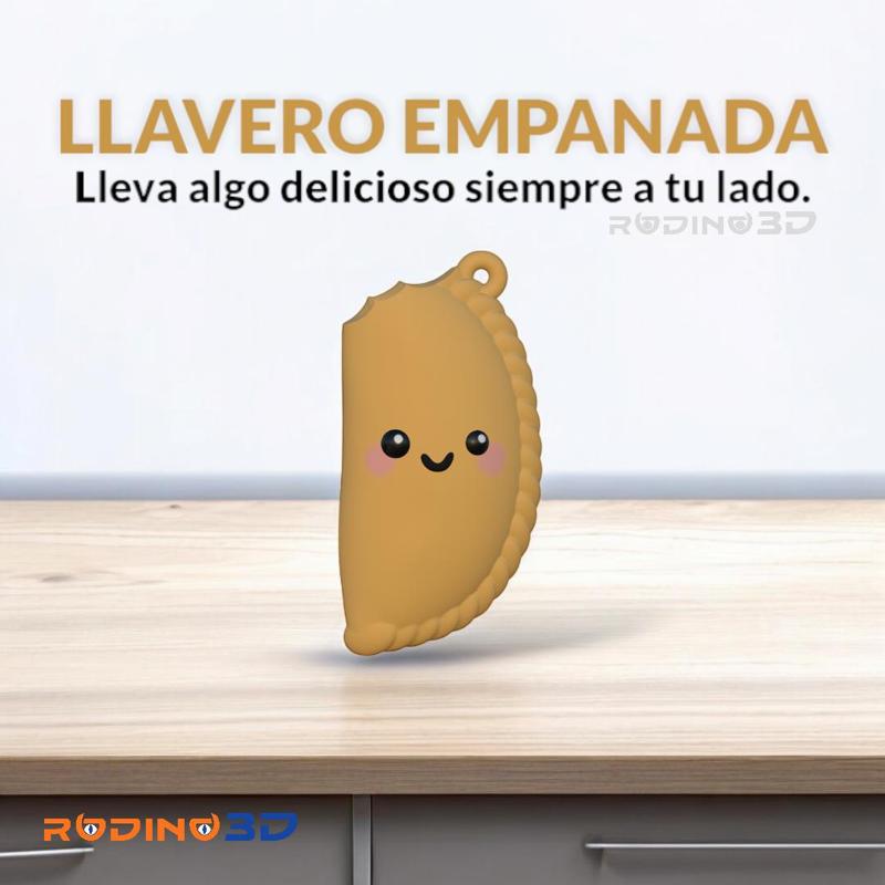 Keychain empanada kawaii - Kawaii empanada keychain