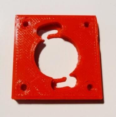 EasyFix : Fast and easy mounting plate for Goliat extruder