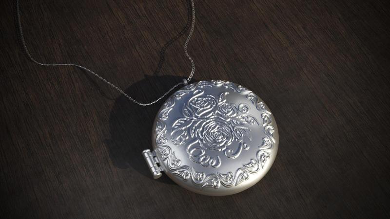 Medallion " Beautiful Swan"