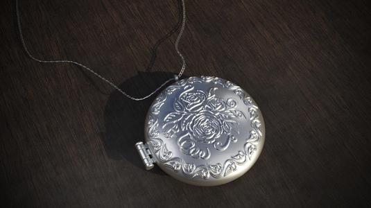 Medallion " Beautiful Swan"