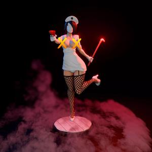 Silent Hill Nurse - Enfermera 3D Print