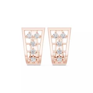 Diamond Hoops Earrings 3dm stl renders animation videos details