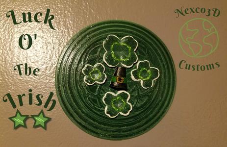 Luck o the Irish St Patricks Day sign
