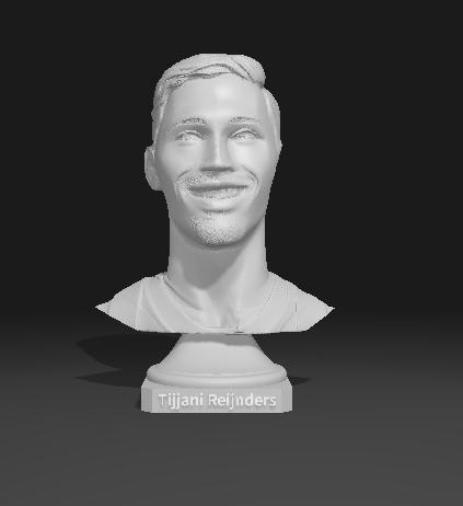 Tijjani Reijnders - Premium Statue