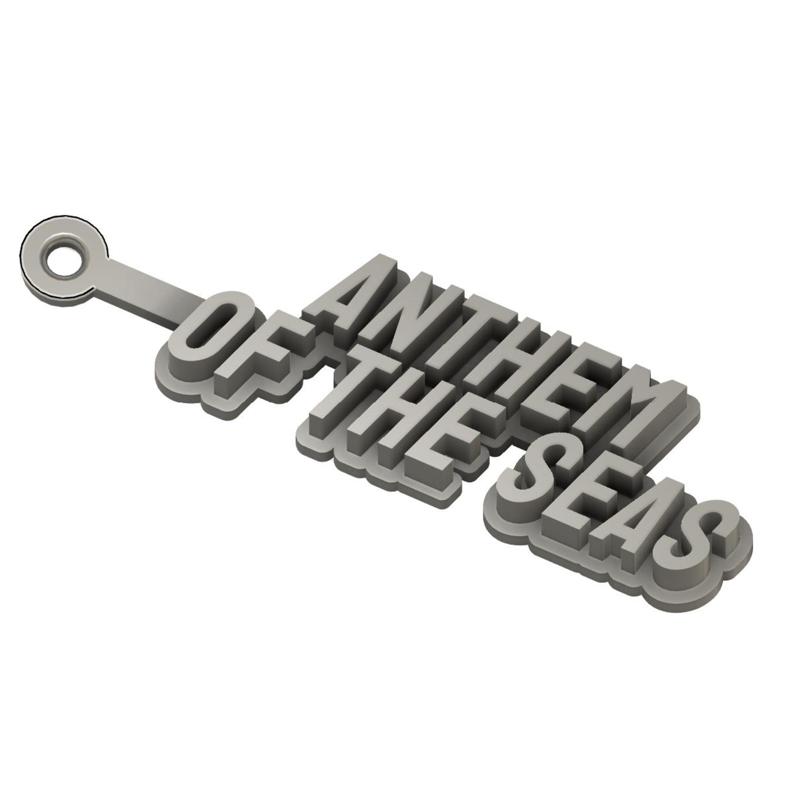 Royal Caribbean Anthem of the Seas Keychain / Keyring