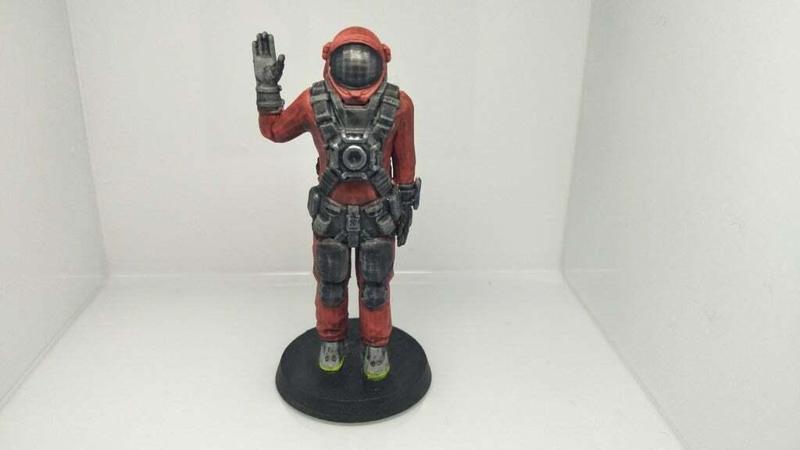 Space Engineer Waving
