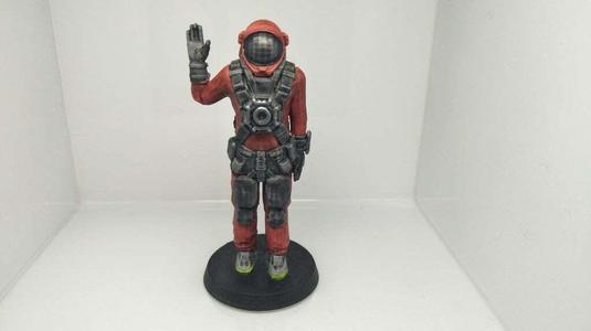 Space Engineer Waving