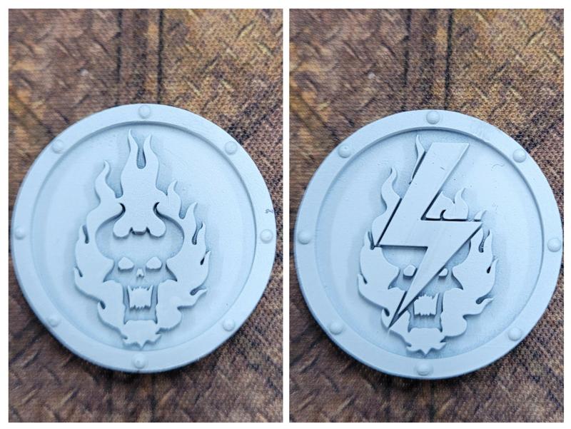 Word Bearers battle shock tokens