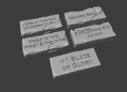 Thunder Cast forever (SCE)  - Stone look AoS 4 Tokens