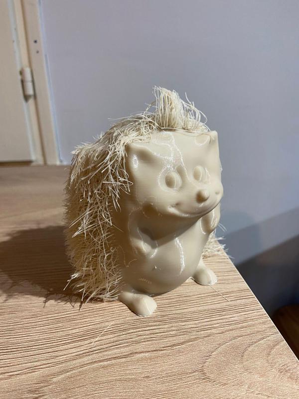 Billy the hedgehog - rope art