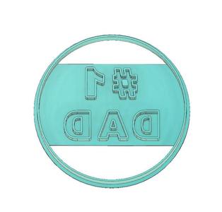 FATHERS DAY COOKIE CUTTER, FATHER´S DAY COOKIE CUTTER, FATHERS DAY