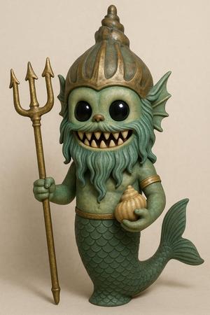 The Monsters Labubu - Triton