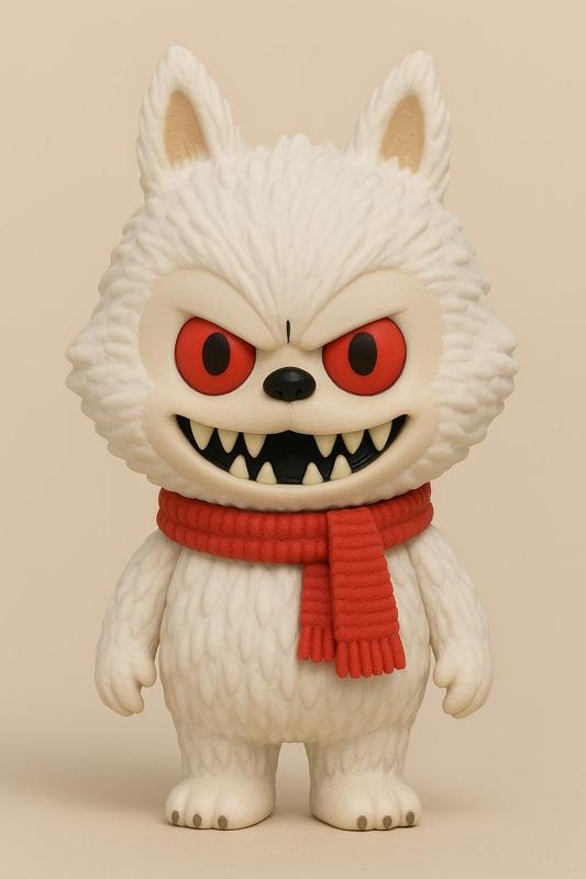 Labubu Polar Bear Custom Figure