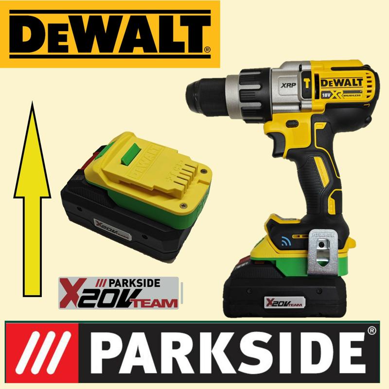 PARKSIDE X20 on DEWALT