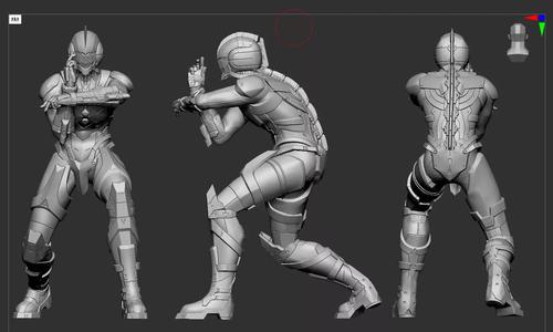 Ultraman B Type Ready to print