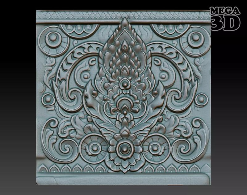 Asia Temple Wall 08-250111