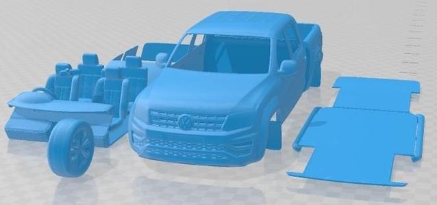 Volkswagen Amarok Highline Double Cab 2020 Printable Car