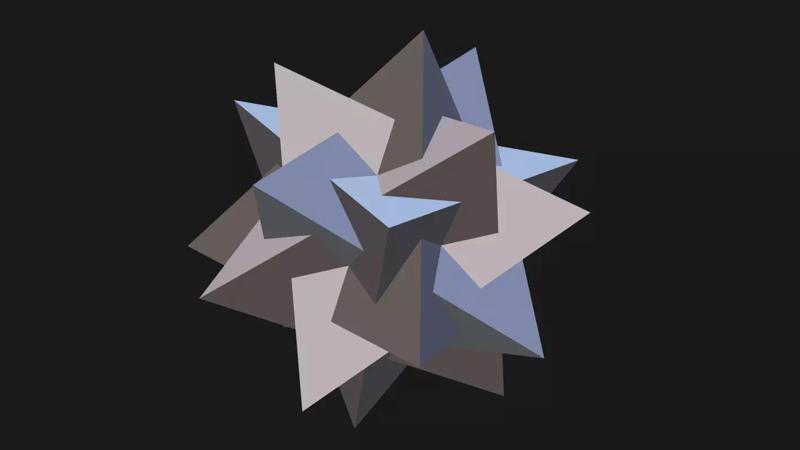 5 tetrahedron star shaped icosahedron dodecahedron