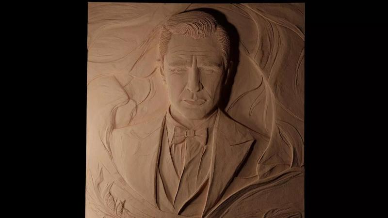 James Bond 03 CNC 3d Print High Relief Sand Casting