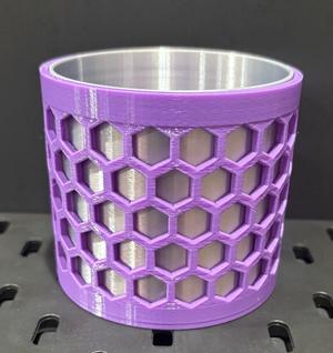 Geometric Organizer - Two-Color Design