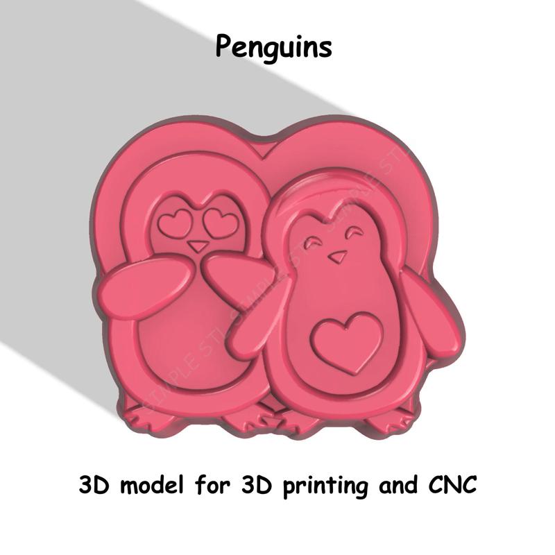 Penguins Stl File