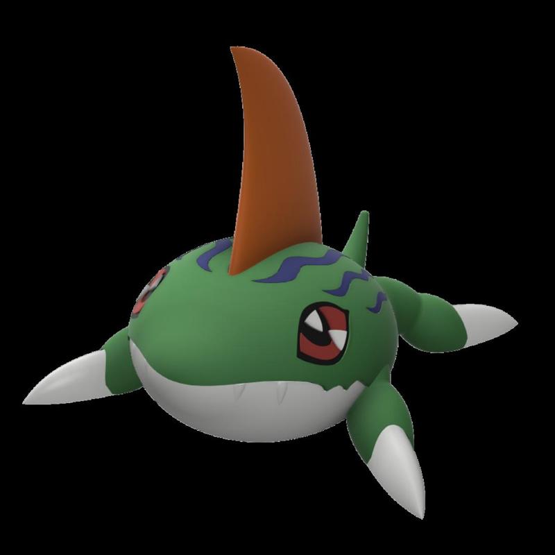 Multicolor Digimon Figure - Betamon