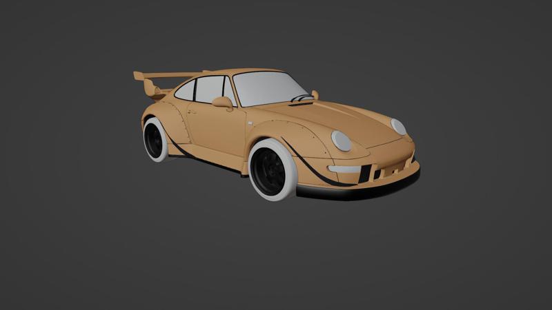 Porsche 993 GT2 Widebody Kit