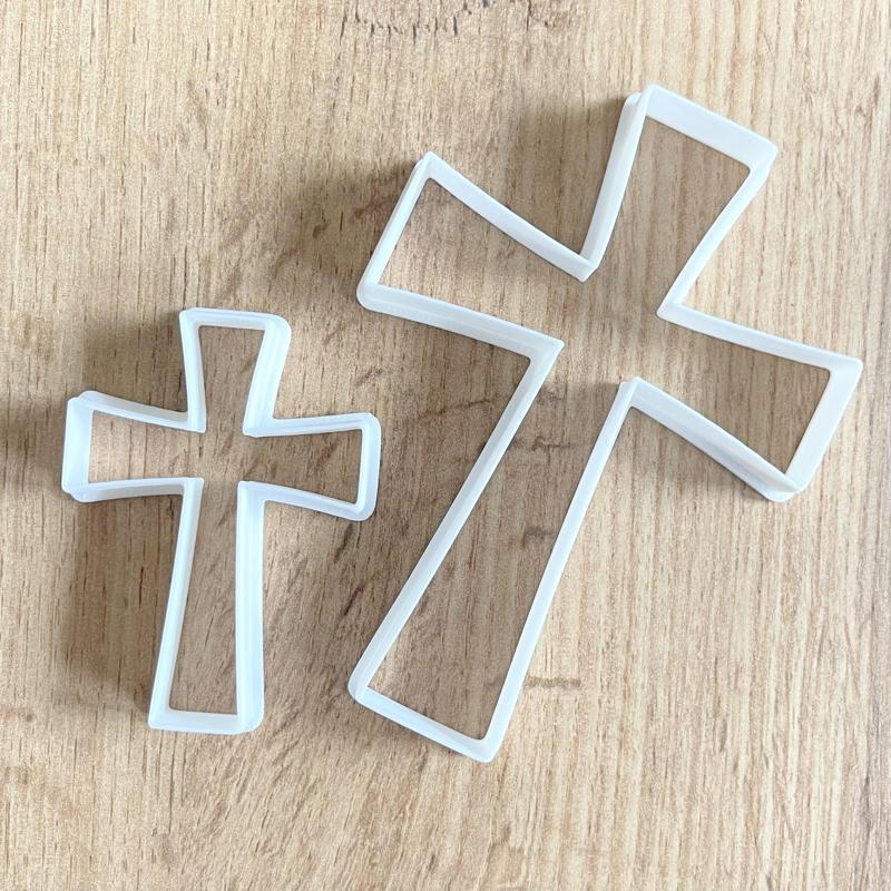Cross Cookie Cutter, 5 sizes, Christian Cross, Baptism, Cross Shape, First communion, Communion, Christian symbol, Cross, Communio