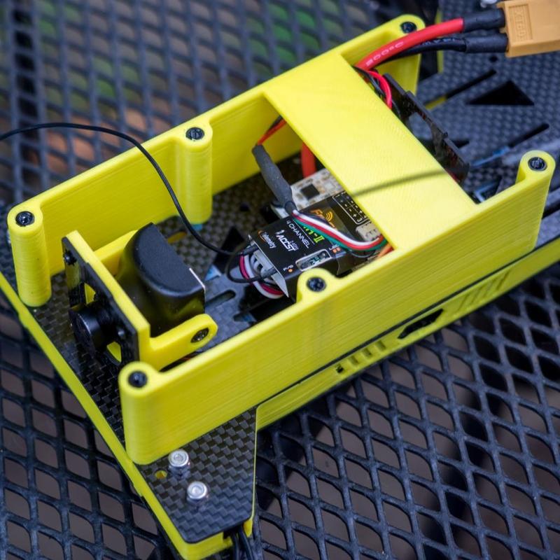 FPV minicam mount for Zuul Racehound