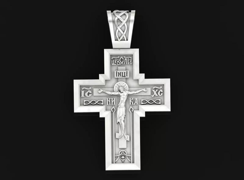 cross crucifix orthodox pectoral cross 495