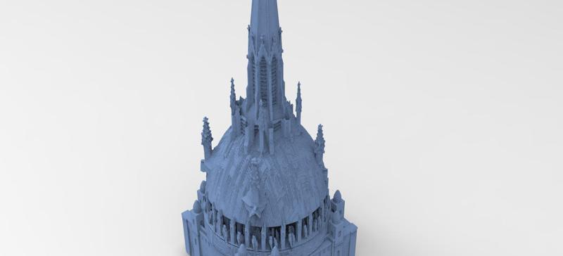 Desert Persian Fortress Tower Big