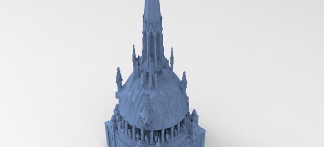 Desert Persian Fortress Tower Big