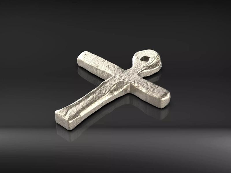 Curse of Oak Island Cross Pendant