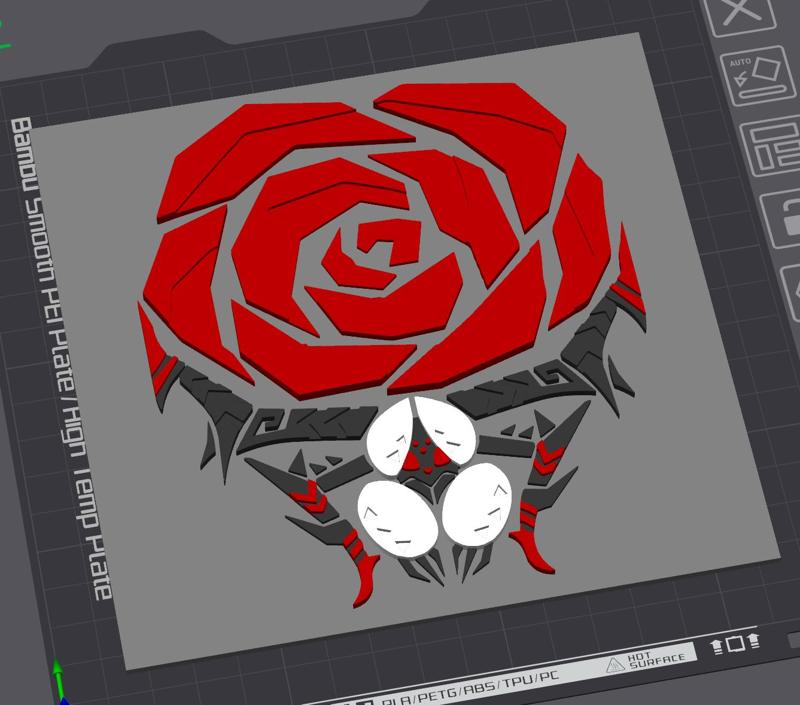 LALA BARINA- ICON PLATE FROM MONSTER HUNTER (MULTI COLOR)