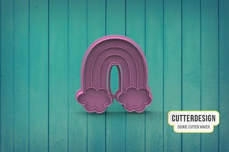 Rainbow Rainbow Cookie Cutter M3