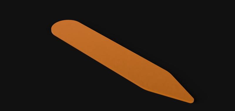 Shirt Collar Stiffener